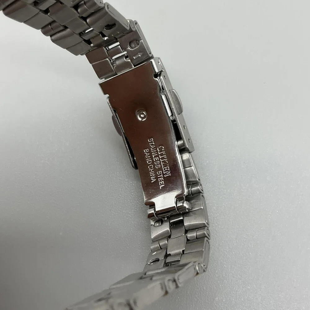 Citizen WR50 Womens Watch 25mm White Dial Two Tone Date New Battery 7.5